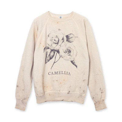 SAINT Mxxxxxx White Unisex Crewneck Pullover Sweatshirt Long Sleeve SM-A21-0000-029
