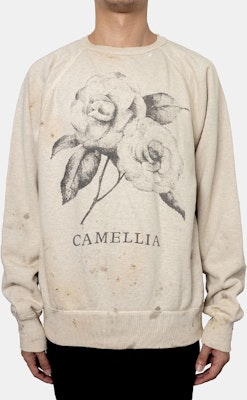 SAINT Mxxxxxx 白色中性圓領長袖套頭衛衣 SM-A21-0000-029 Lookbook SAINT Mxxxxxx 白色中性圓領長袖套頭衛衣 SM-A21-0000-029