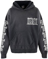 SAINT Mxxxxxx x Aries FW23 Logo Hoodie Black Unisex Collaboration. SM-A23-0000-C03 SAINT Mxxxxxx x Aries FW23 Logo Hoodie Black Unisex Collaboration. SM-A23-0000-C03