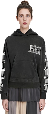 SAINT Mxxxxxx x Aries FW23 联名款黑色Logo连帽衫男女同款。 SM-A23-0000-C03 Purchase SAINT Mxxxxxx x Aries FW23 联名款黑色Logo连帽衫男女同款。 SM-A23-0000-C03