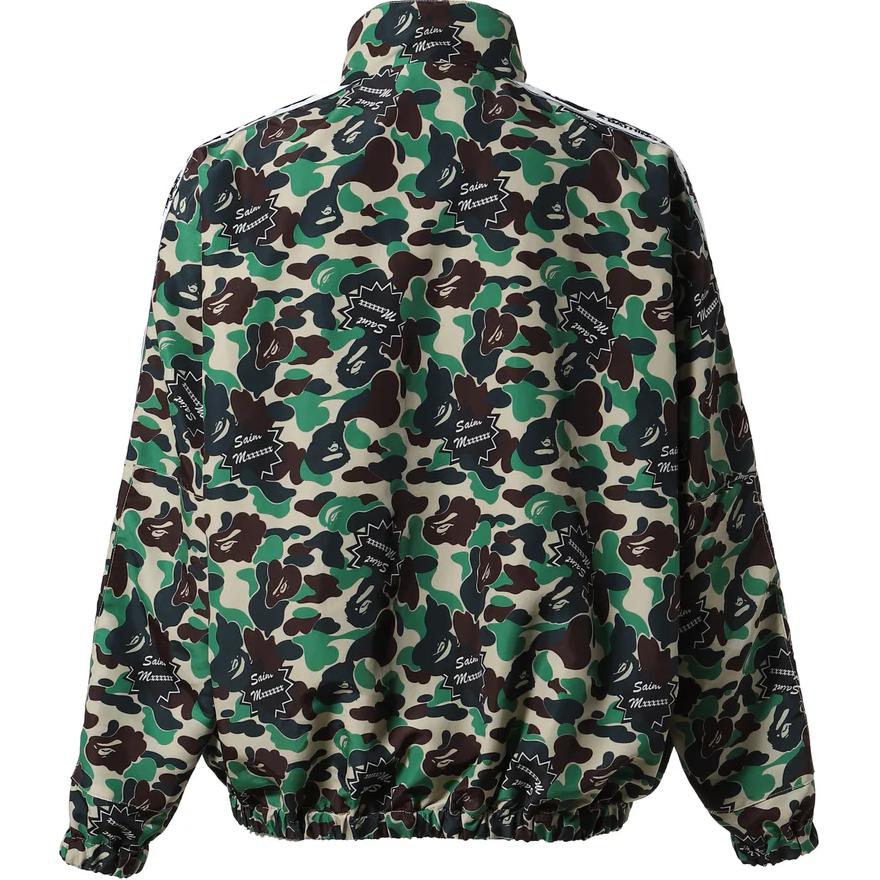 Lookbook SAINT Mxxxxxx x BAPE Camo Print Zip-Up Jacket Men’s Green Limited Edition SM-YS8-0000-C29