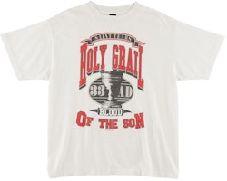 SAINT Mxxxxxx x Denim Tears FW22 Printed Crewneck Short Sleeve Tee White Mens. SM-A22-0000-048 SAINT Mxxxxxx x Denim Tears FW22 Printed Crewneck Short Sleeve Tee White Mens. SM-A22-0000-048