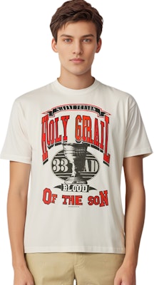 SAINT Mxxxxxx x Denim Tears FW22 白色印花短袖T恤 男款 SM-A22-0000-048 Sizing SAINT Mxxxxxx x Denim Tears FW22 白色印花短袖T恤 男款 SM-A22-0000-048