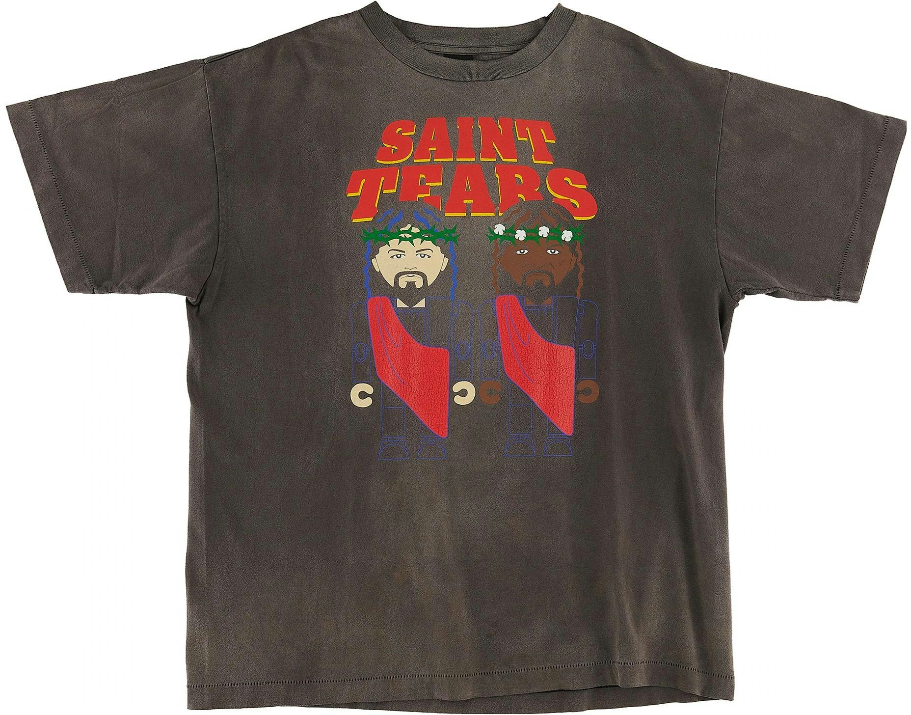 saint-mxxxxxx-x-denim-tears-ss-22-brown-graphic-print-unisex-t-shirt-sm-s22-0000-063