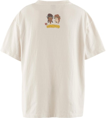 SAINT Mxxxxxx x Denim Tears SS23 皇冠圖案做舊白色短袖T恤 男女款 SM-A23-0000-C22 Lookbook SAINT Mxxxxxx x Denim Tears SS23 皇冠圖案做舊白色短袖T恤 男女款 SM-A23-0000-C22