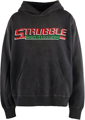 SAINT Mxxxxxx x Denim Tears SS24 黑色圖案連帽衫 男款 SM-YS8-0000-C03 Order SAINT Mxxxxxx x Denim Tears SS24 黑色圖案連帽衫 男款 SM-YS8-0000-C03