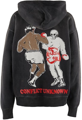 SAINT Mxxxxxx x Denim Tears SS24 黑色圖案連帽衫 男款 SM-YS8-0000-C03 Lookbook SAINT Mxxxxxx x Denim Tears SS24 黑色圖案連帽衫 男款 SM-YS8-0000-C03