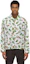 Shop SAINT Mxxxxxx x Denim Tears SS24 White All-Over Print Button-Up Jacket Men’s SM-YS8-0000-C05
