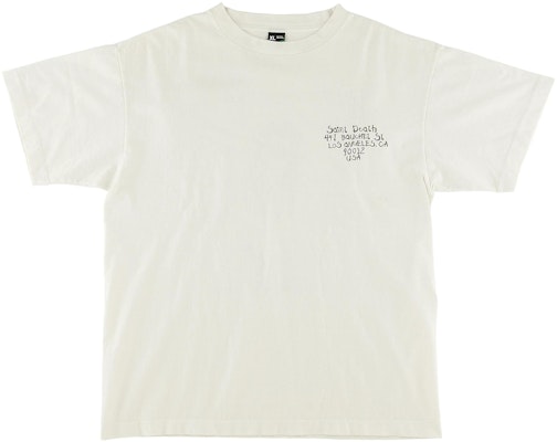 聖Mxxxxxx x Denim Tears 白色圖案男女通用圓領T恤。 SM-S22-0000-061 Order 聖Mxxxxxx x Denim Tears 白色圖案男女通用圓領T恤。 SM-S22-0000-061