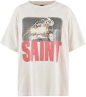 SAINT Mxxxxxx x FREEDOM SS24 Cartoon Graphic Unisex White Tee. SM-YS8-0000-C20 SAINT Mxxxxxx x FREEDOM SS24 Cartoon Graphic Unisex White Tee. SM-YS8-0000-C20