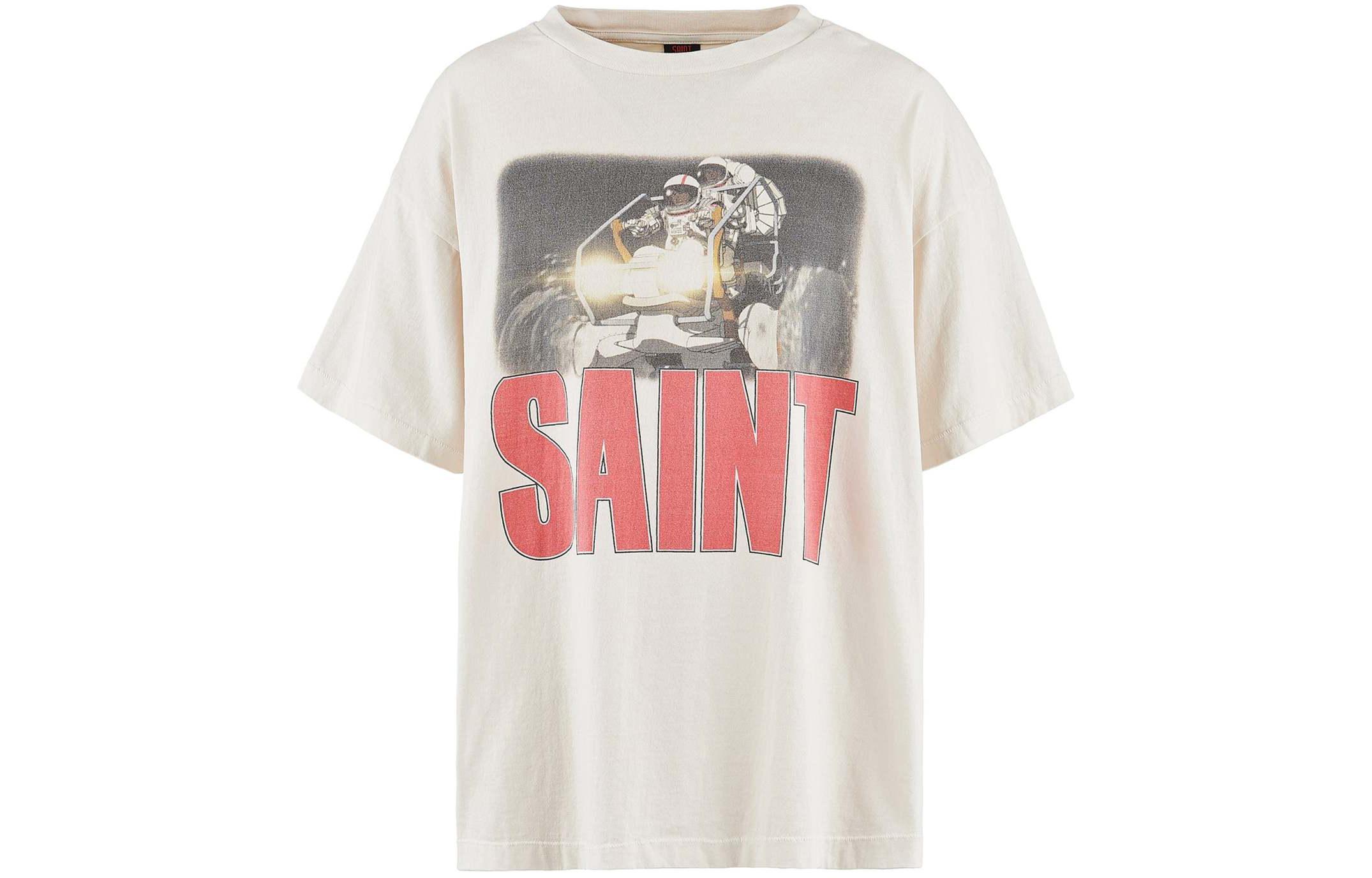SAINT Mxxxxxx FREEDOM SS24 Cartoon Graphic Unisex White Tee. SM-YS8-0000-C20 圖 2