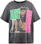 Buy SAINT Mxxxxxx x LASTMAN SS24 グラフィックプリント ユニセックス ブラックTシャツ SM-YS8-0000-C45