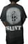Details for SAINT Mxxxxxx x Public Enemy Kaos Oversized Logo Hitam Unisex FW24. SM-YS1-0000-C18