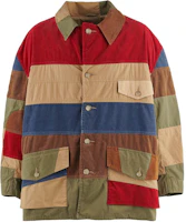 SAINT Mxxxxxx x SHERMER ACADEMY SS24 Button-Up Brown Pullover Jacket Men SM-YS8-0000-C42 SAINT Mxxxxxx x SHERMER ACADEMY SS24 Button-Up Brown Pullover Jacket Men SM-YS8-0000-C42