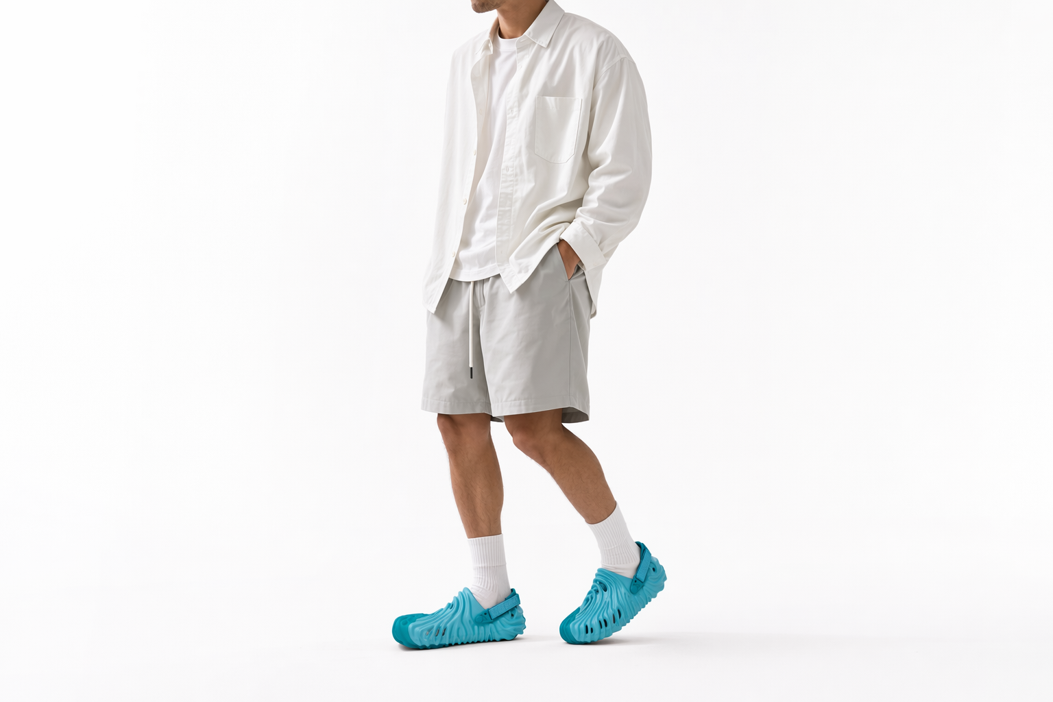 Order Salehe Bembury x Crocs Pollex Clog ''Tide'' Schuhe 207393-4ST