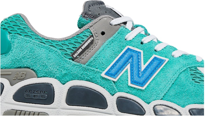 Salehe Bembury x New Balance 574 YURT 'Aqua Green' Hijau Aqua MS574YSD Order Salehe Bembury x New Balance 574 YURT 'Aqua Green' Hijau Aqua MS574YSD