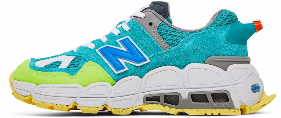 Salehe Bembury x New Balance 574 YURT 'Aqua Green' Hijau Aqua MS574YSD Lookbook Salehe Bembury x New Balance 574 YURT 'Aqua Green' Hijau Aqua MS574YSD