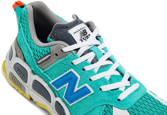 Salehe Bembury x New Balance 574 YURT 'Aqua Green' Hijau Aqua MS574YSD 1