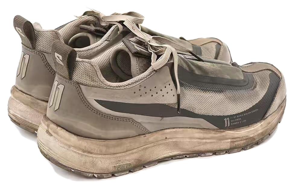 Lookbook サロモン11 by ボリス・ビジャン・サベリ x バンバ2 ロー「ブラウン」410904ダーティグレー 410904dirty-grey