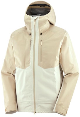 SALOMON Waterproof Breathable Hiking Jacket in Multicolor Taupe. C22164 Buy SALOMON Waterproof Breathable Hiking Jacket in Multicolor Taupe. C22164