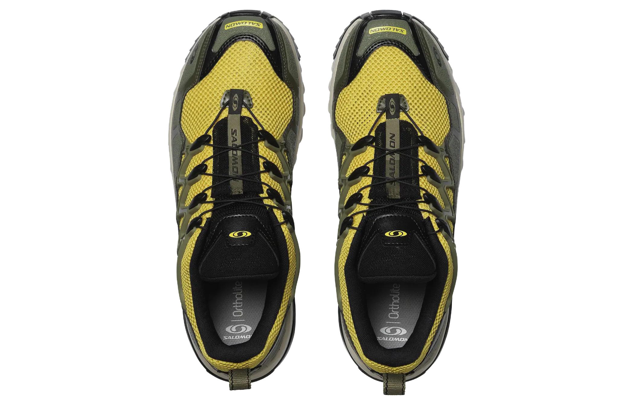 Shop SALOMON薩洛門 ACS + OG 減震耐磨 低筒 戶外功能鞋 男款 黃綠