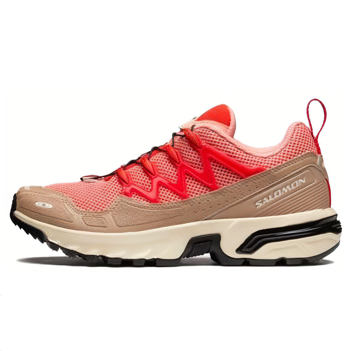 Salomon ACS+ OG Red Brown Low-Top Outdoor Shoes Casual Comfort Sneakers 472871
