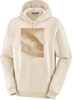 Salomon All That Ridez Logo Printed Hoodie Men’s Pale Yellow LC2289200 Salomon All That Ridez Logo Printed Hoodie Men’s Pale Yellow LC2289200