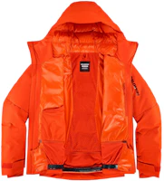 Lookbook Salomon Alpenflow Down Hooded Jacket Red Letter Print Zip Long Sleeve LC2141900