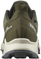 Lookbook Salomon Alphacross 3 Gtx 舒適耐磨戶外功能鞋 橄欖綠