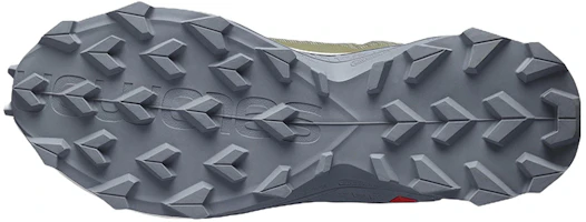 Shop Salomon Alphacross 3 Gtx 舒適耐磨戶外功能鞋 橄欖綠