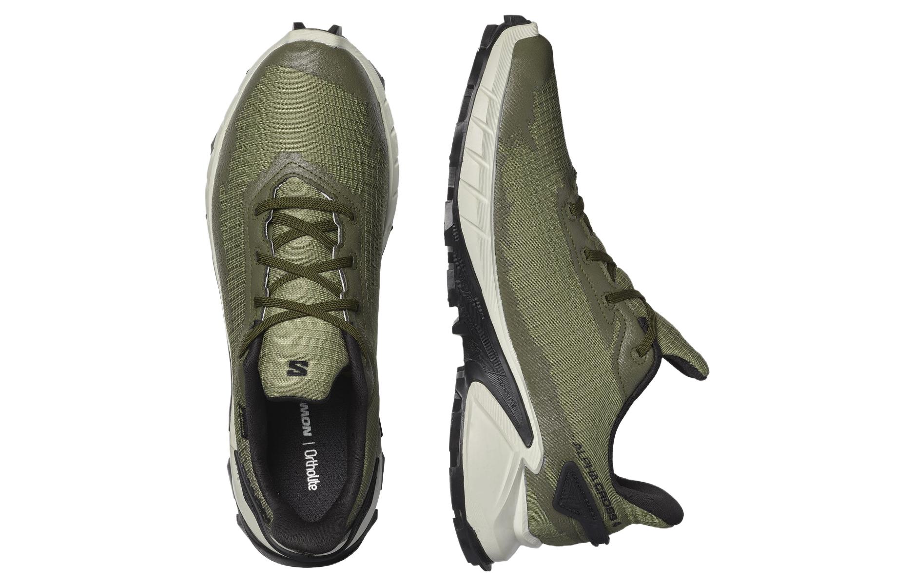 Shop 살로몬 알파크로스 4 '그린 컴포트' 417230