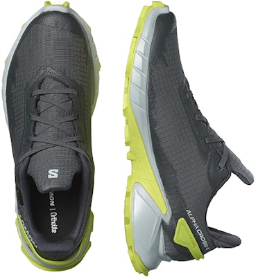 Salomon Alphacross 4 Gore-Tex 'Kelabu Hijau' 470667 Shop Salomon Alphacross 4 Gore-Tex 'Kelabu Hijau' 470667