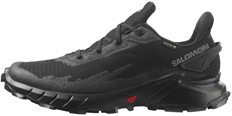 SALOMON 萨洛蒙 Alphacross 4 Gore-tex 耐磨防滑回彈 低筒 戶外鞋 黑色 Buy SALOMON 萨洛蒙 Alphacross 4 Gore-tex 耐磨防滑回彈 低筒 戶外鞋 黑色
