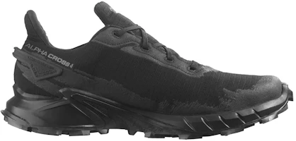 Order SALOMON 萨洛蒙 Alphacross 4 Gore-tex 耐磨防滑回彈 低筒 戶外鞋 黑色