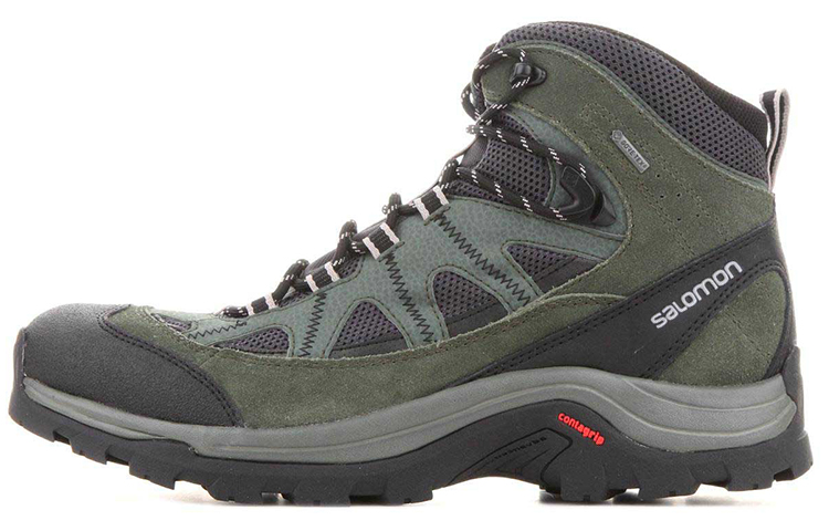 Buy Salomon Authentic LTR GTX 舒適耐磨戶外功能鞋 灰綠