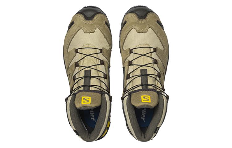 Shop Better Gift Shop × Salomon XA Pro 3D Mid GTX 防滑耐磨 中筒 戶外機能鞋 棕黃色