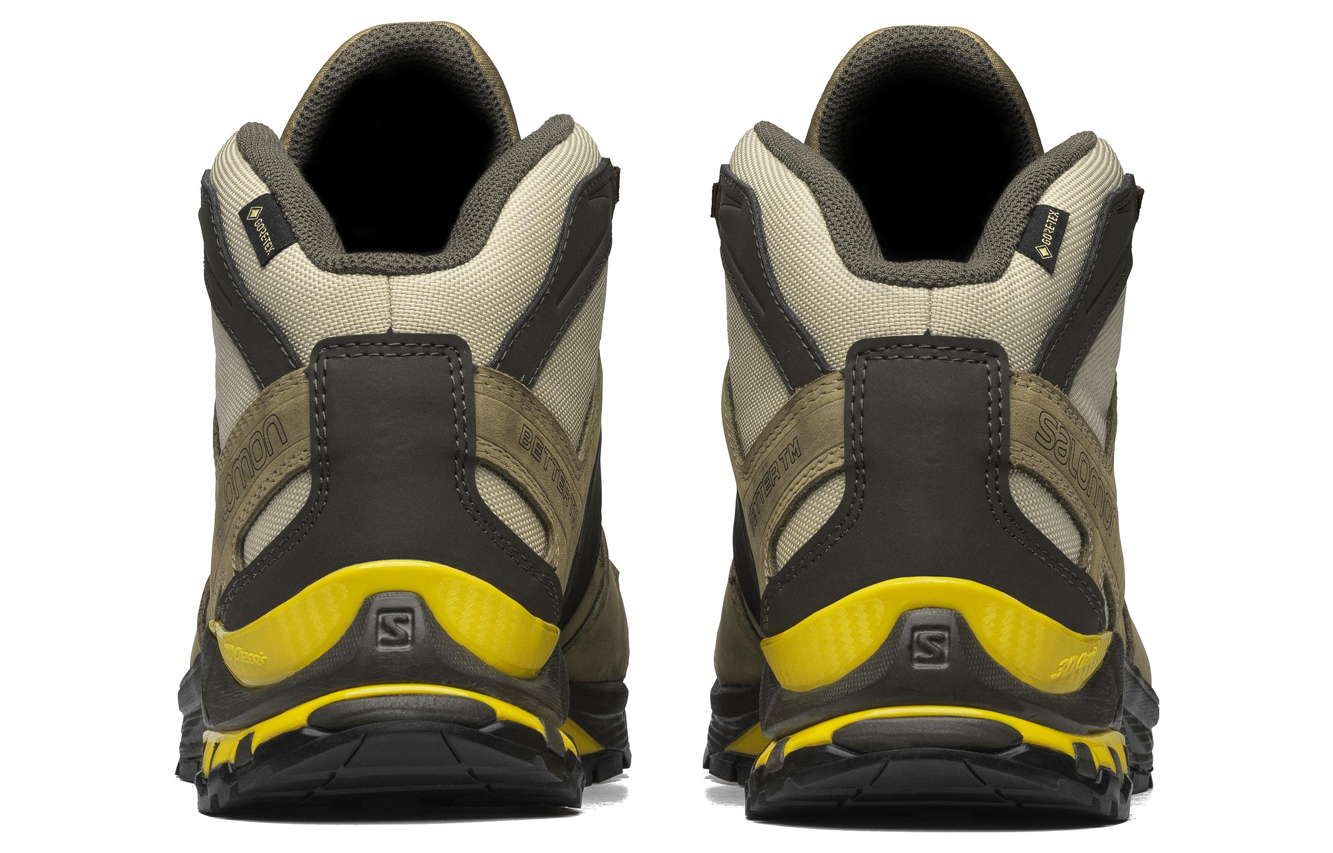 Purchase Better Gift Shop × Salomon XA Pro 3D Mid GTX 防滑耐磨 中筒 戶外機能鞋 棕黃色