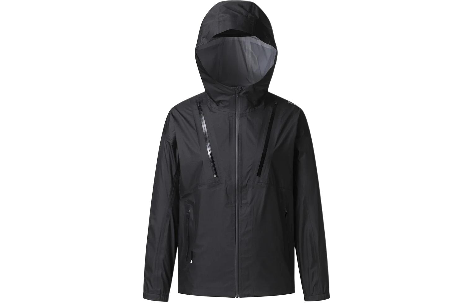 Salomon Black Full-Zip Hoodie Jacket S242001RJK41