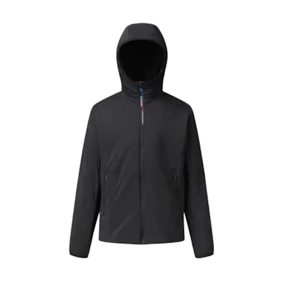 Salomon Black Hooded Full-Zip Jacket LC2573500