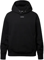 Salomon Black Hoodie with Solid Color and Embroidered Logo S241001SHD11-BLK Salomon Black Hoodie with Solid Color and Embroidered Logo S241001SHD11-BLK