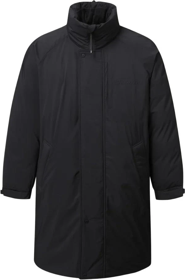 salomon-black-mid-length-stand-collar-zip-up-jacket-lc-2582300
