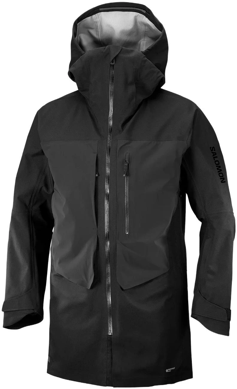 salomon-black-solid-color-hoodie-long-sleeve-jacket-lc-1898300