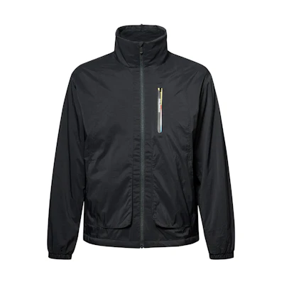 Salomon Black Solid Color Zip-Up Jacket LC2392300