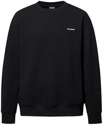 Salomon 黑色男女款logo印花圓領衫 寬鬆長袖衛衣 LC2394900 Buy Salomon 黑色男女款logo印花圓領衫 寬鬆長袖衛衣 LC2394900