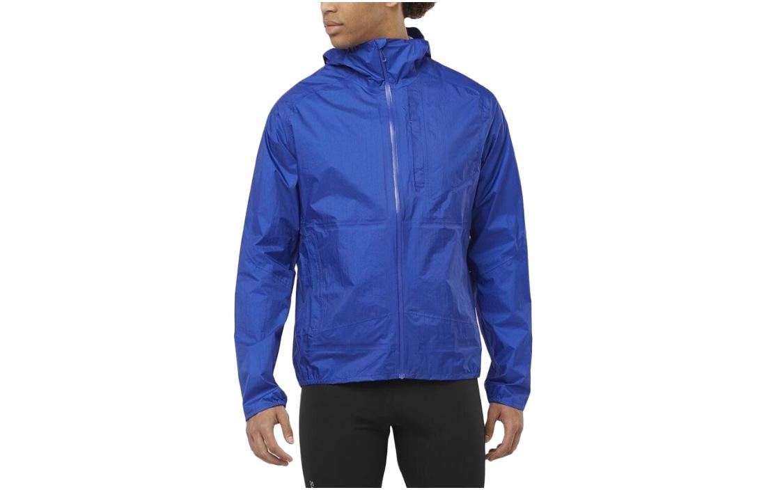Salomon Blue Casual Hooded Long-Sleeve Jacket LC2134900