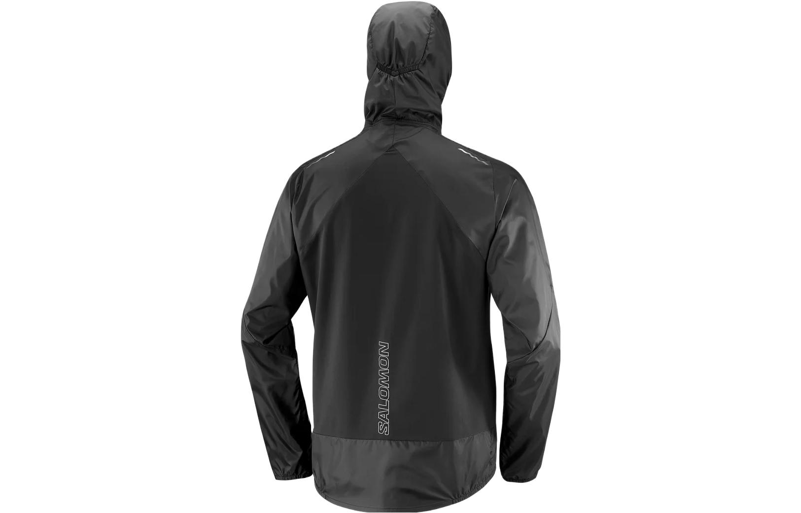 Lookbook Salomon Bonatti Black Waterproof Windproof Hooded Running Jacket LC2044400