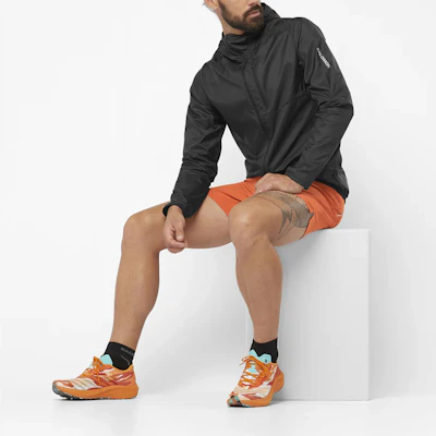 Salomon Bonatti Black Waterproof Windproof Hooded Running Jacket LC2044400 Details for Salomon Bonatti Black Waterproof Windproof Hooded Running Jacket LC2044400