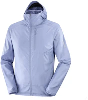 Salomon Bonatti Cross FZ Light Blue Hooded Full-Zip Jacket LC2044700 Salomon Bonatti Cross FZ Light Blue Hooded Full-Zip Jacket LC2044700