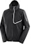 Order Salomon Bonatti Trail Black Hooded Zip Long Sleeve Jacket with Letter Print. LC2175000