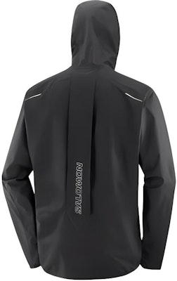 Salomon Bonatti Trail Black Hooded Zip Long Sleeve Jacket with Letter Print. LC2175000 Lookbook Salomon Bonatti Trail Black Hooded Zip Long Sleeve Jacket with Letter Print. LC2175000